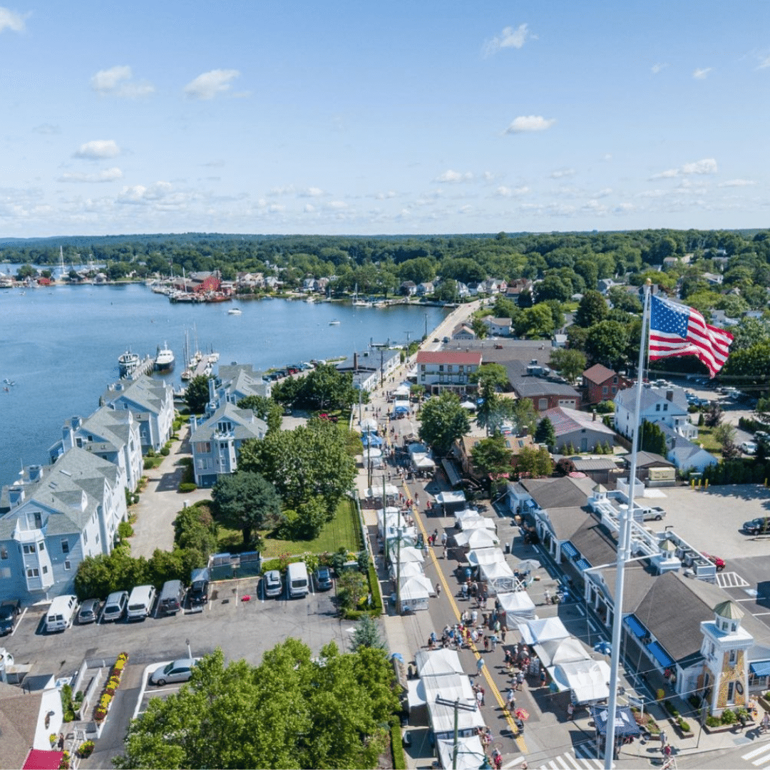 Mystic Outdoor Art Festival Route
